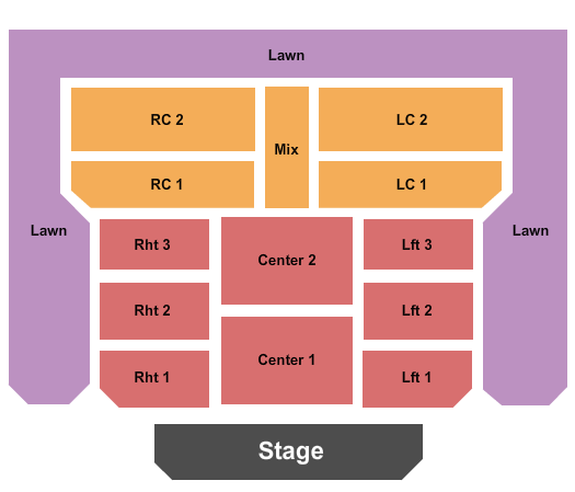 Westfair Amphitheater End Stage Seating Chart