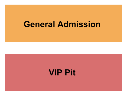 Westfair Amphitheater GA and VIP Pit Seating Chart