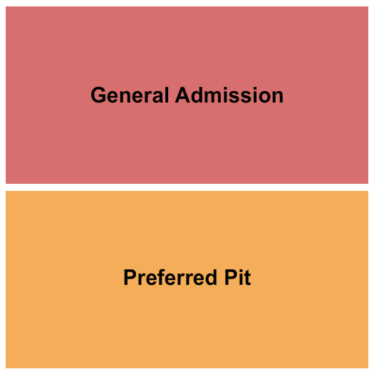 Westfair Amphitheater GA/Preferred Seating Chart