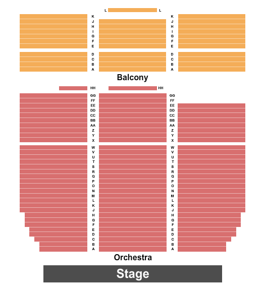 Westminster College Orr Auditorium End Stage Seating Chart