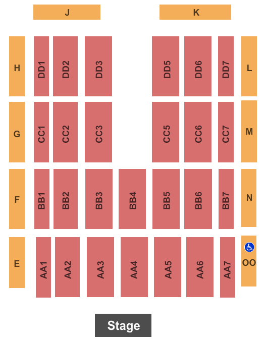 Westpoint Arena Elton John Seating Chart