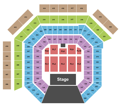 Westville Music Bowl Gov't Mule 2 Seating Chart