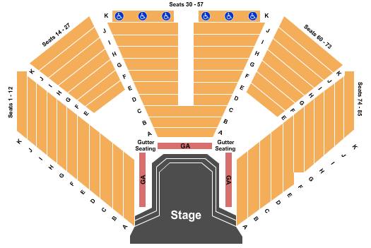 Wharton Center - Pasant Theatre seating chart event tickets center
