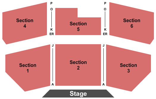 Whatley Center for the Performing Arts End Stage Seating Chart
