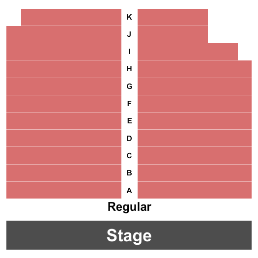 Whitby Courthouse Theatre Endstage Seating Chart