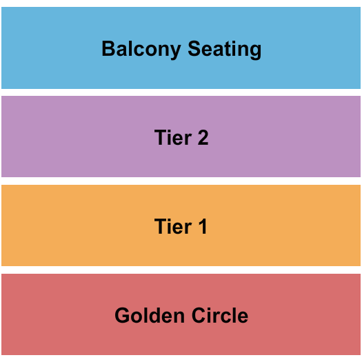 White Eagle Hall GC/Tier/Balcony Seating Chart