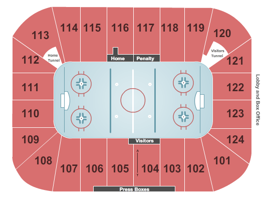 Whittemore Center Arena Hockey Seating Chart