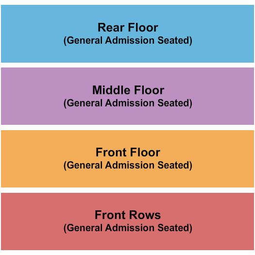 Wicket Hall At The Strathcona Hotel GA - Tiers Seating Chart