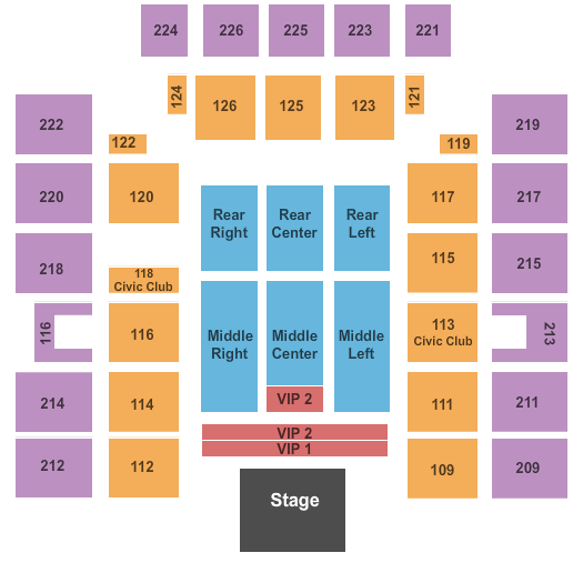 Wicomico Civic Center Chris Young Seating Chart