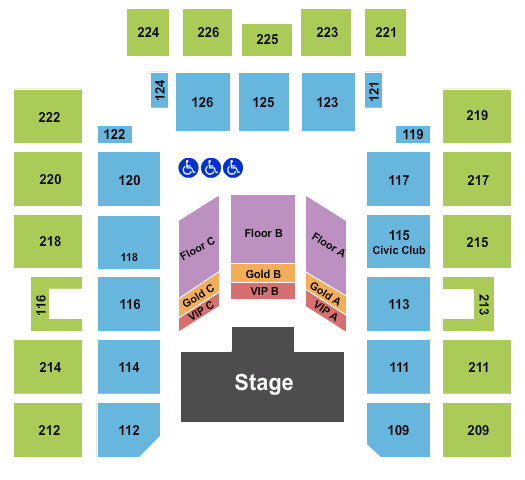 Wicomico Civic Center Paw Patrol Live Seating Chart