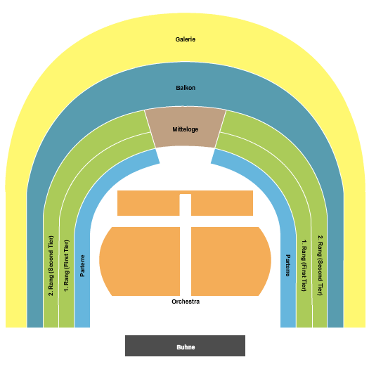 Wiener Staatsoper Seating Map