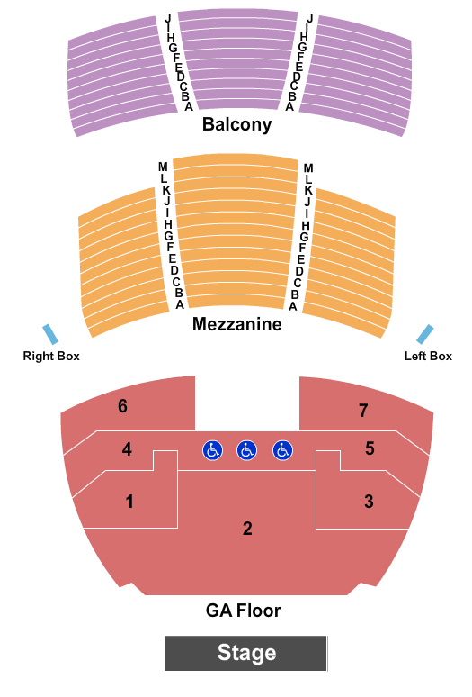 Chevalier Theatre Medford Seating Chart