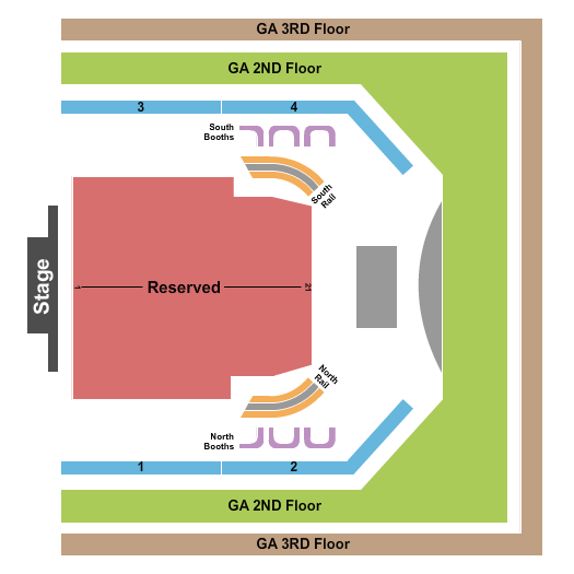 Category 10 Endstage Seating Chart