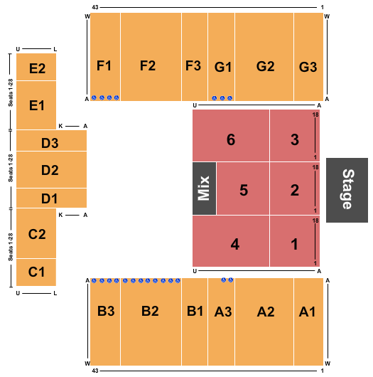 Wildwoods Convention Center Endstage 2 Seating Chart