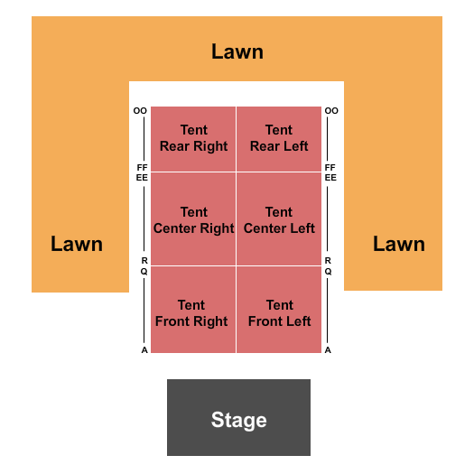 Williamsburg Live! Endstage Seating Chart