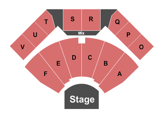 Willow Creek Community Church - South Barrington End Stage Seating Chart
