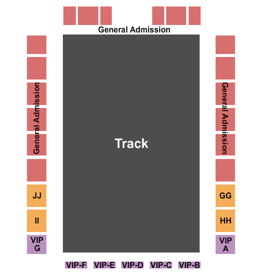 Wilson Logistics Arena Open Floor Seating Chart