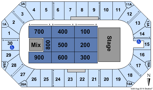 Wings Event Center Theresa Caputo Seating Chart