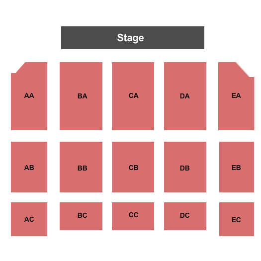 Winnavegas Casino End Stage Seating Chart