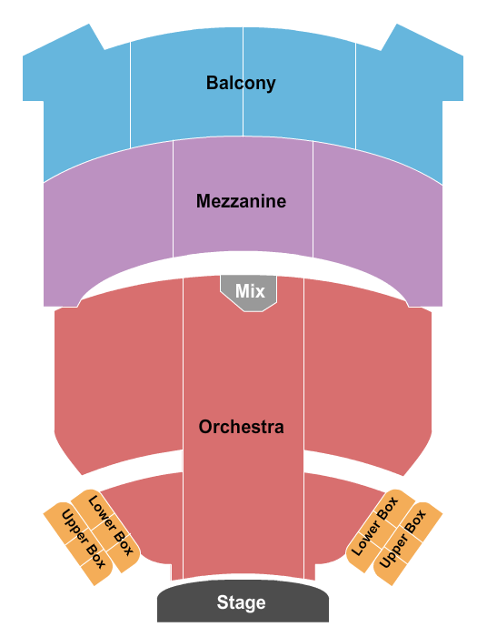 Winter Garden Theatre - Toronto Seating Map