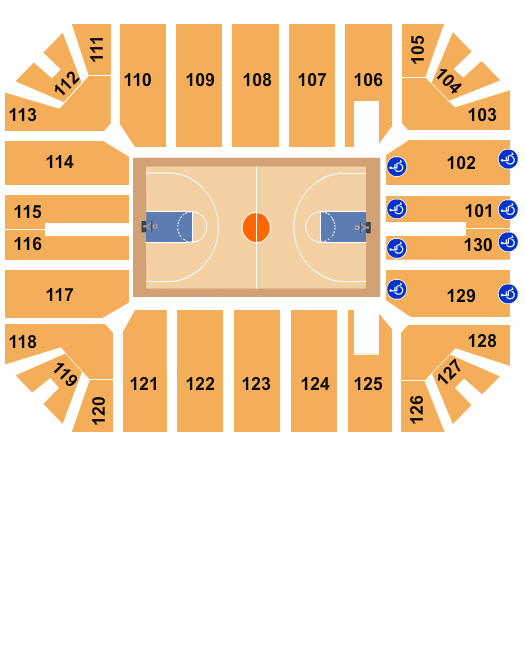 Winthrop Coliseum Basketball Seating Chart