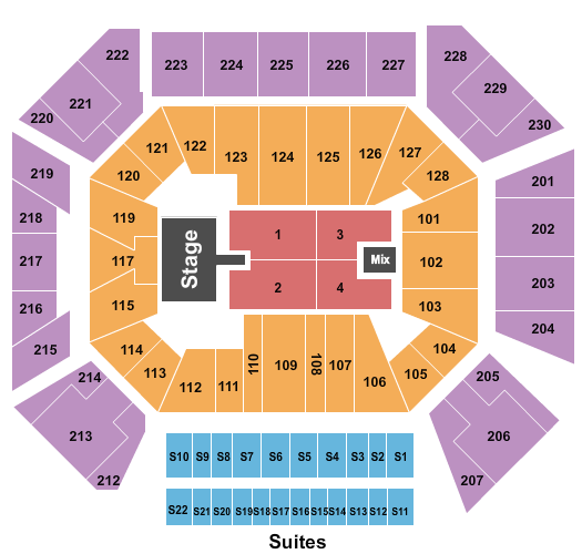 Wintrust Arena 85 South Seating Chart