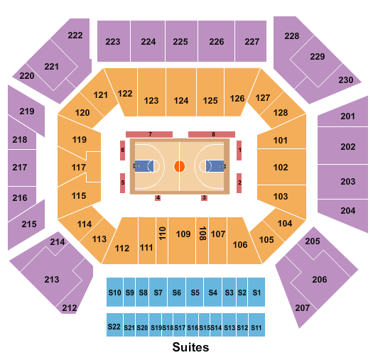 Wintrust Arena Basketball - Chicago Seating Chart