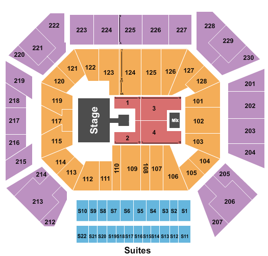 Wintrust Arena Brandy Seating Chart