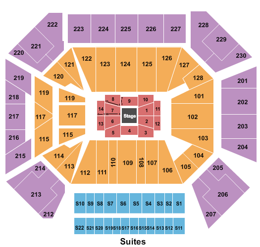 Wintrust Arena Chicago Greek Step Seating Chart