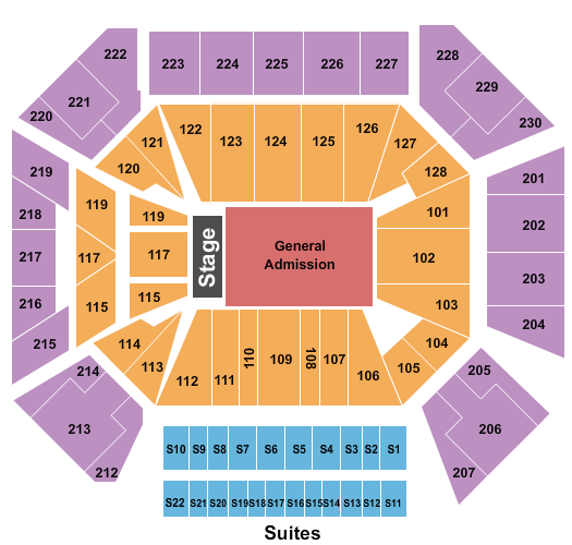 Wintrust Arena Seating Chart & Maps - Chicago