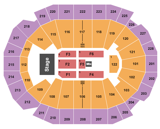 Fiserv Forum Josh Groban Seating Chart