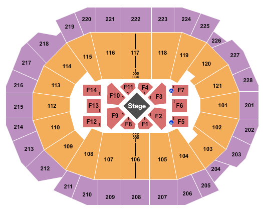 Fiserv Forum Kevin Hart Seating Chart
