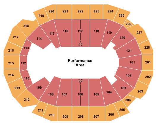 Fiserv Seating Chart Concert