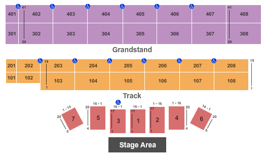 Wisconsin State Fair Park Seating Chart