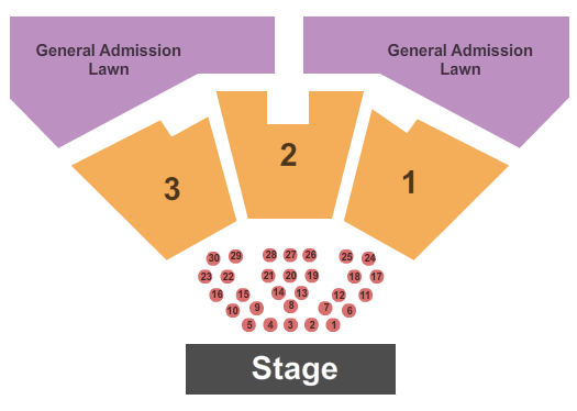 Wolf Creek Amphitheater End Stage Seating Chart