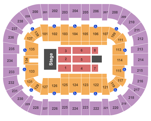 Wolstein Center - CSU Convocation Center Panic At The Disco Seating Chart