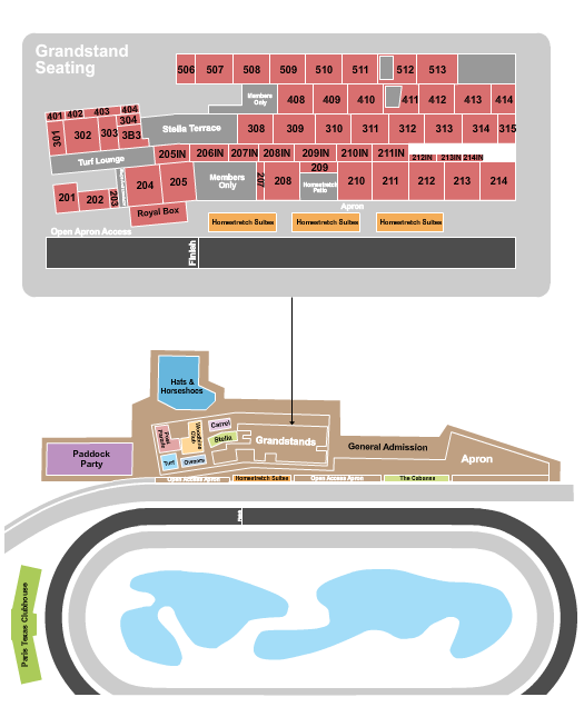 Woodbine Racetrack Next Event Seating Chart