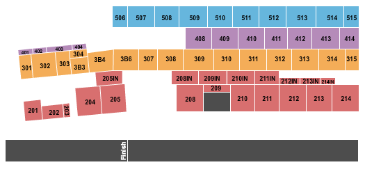 Woodbine Racetrack Racing Seating Chart