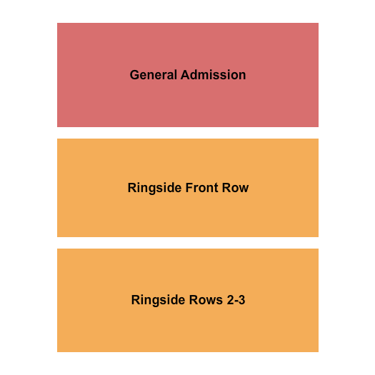 Wooly's GA/Ringside Front/Ringside 2-3 Seating Chart