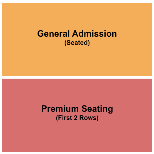 Workplay Theatre GA/Premium Seating Chart