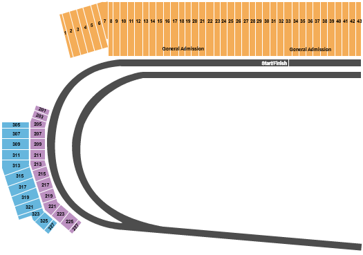 WFCU Centre Racing 3 Seating Chart