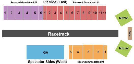 World Wide Technology Raceway at Gateway Racetrack 2 Seating Chart