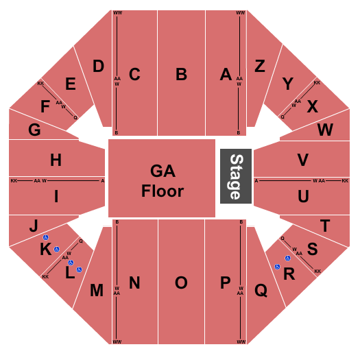 Worthen Arena Lil Dicky Seating Chart