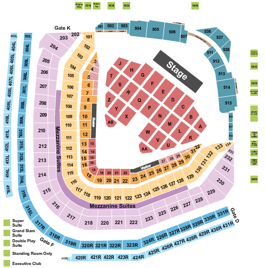 Wrigley Field John Mulaney Seating Chart