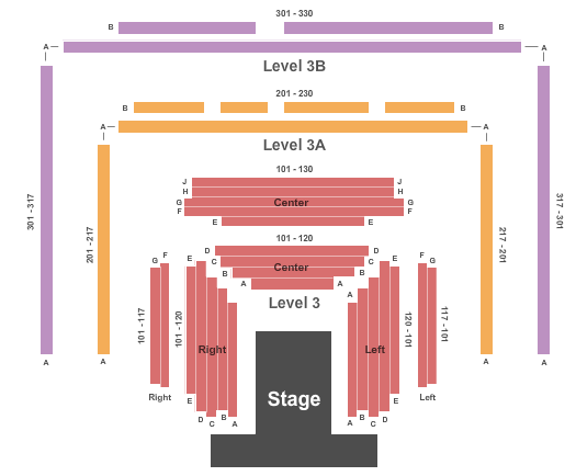 Wyly Theatre End Stage Seating Chart