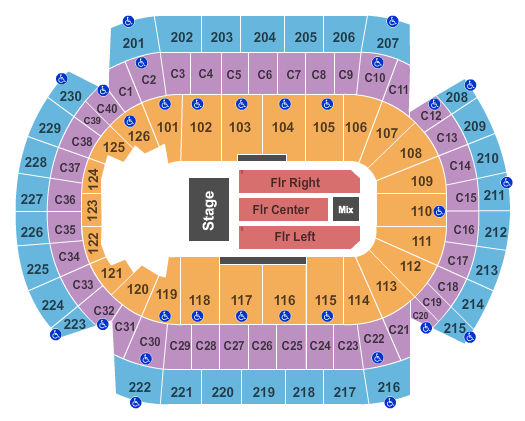 Xcel Energy Center 3/4 House Seating Chart
