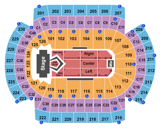 Xcel Energy Center Backstreet Boys Seating Chart