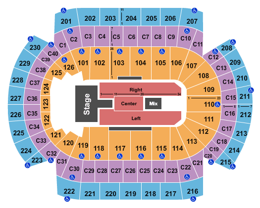 Xcel Energy Center Def Leppard Seating Chart