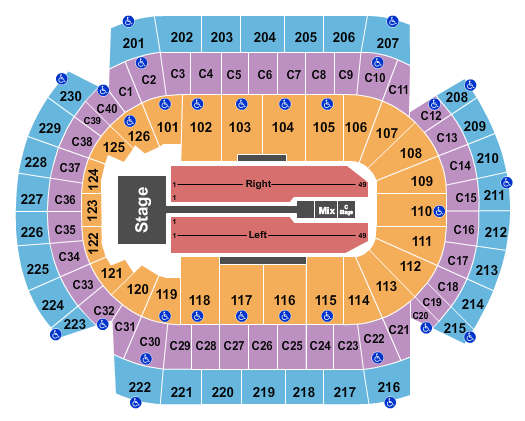 Xcel Energy Center Fallout Boy Seating Chart