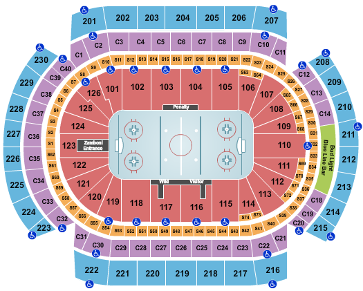 Tickets To Minnesota Wild At Xcel Energy Center